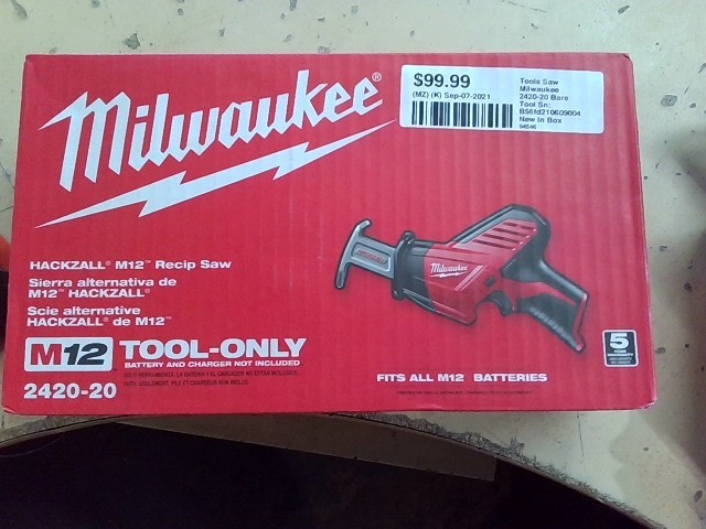 Milwaukee 2420-20 Reciprocating Saw Bare tool | Big C Pawn